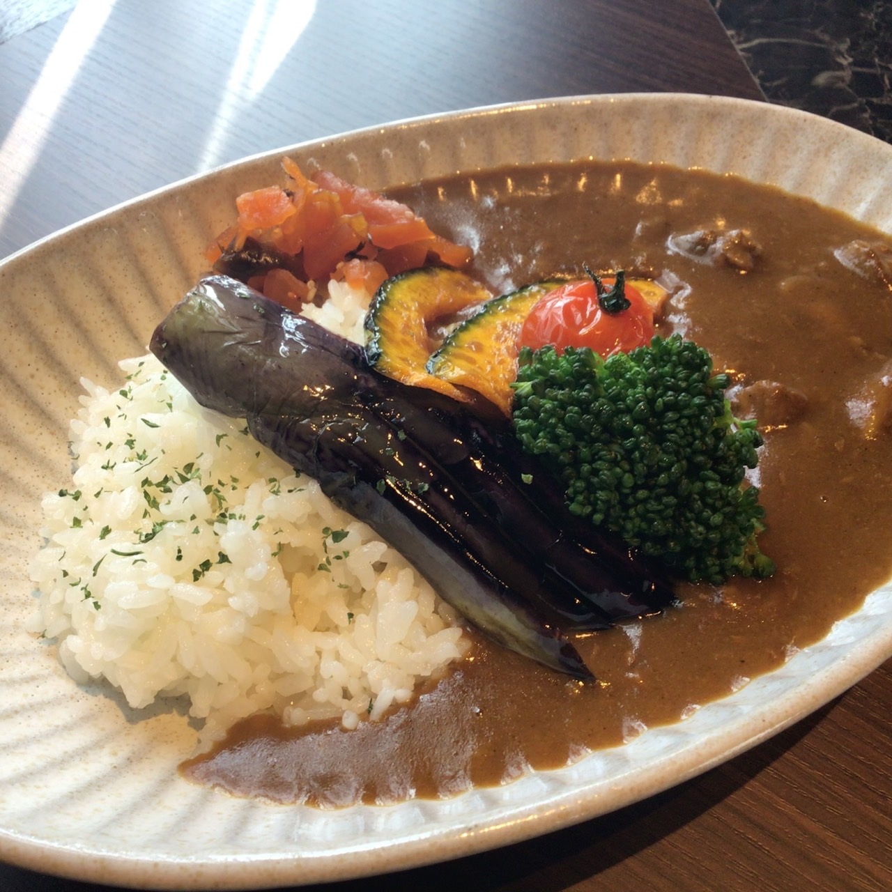 牛すじ野菜カレー